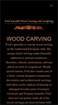 Mobile Screenshot of fredzavadilwoodcarving.com